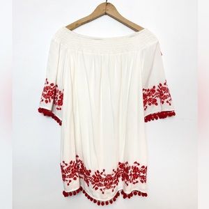 Show Me Your Mumu | Annie Red Off Shoulder Dress